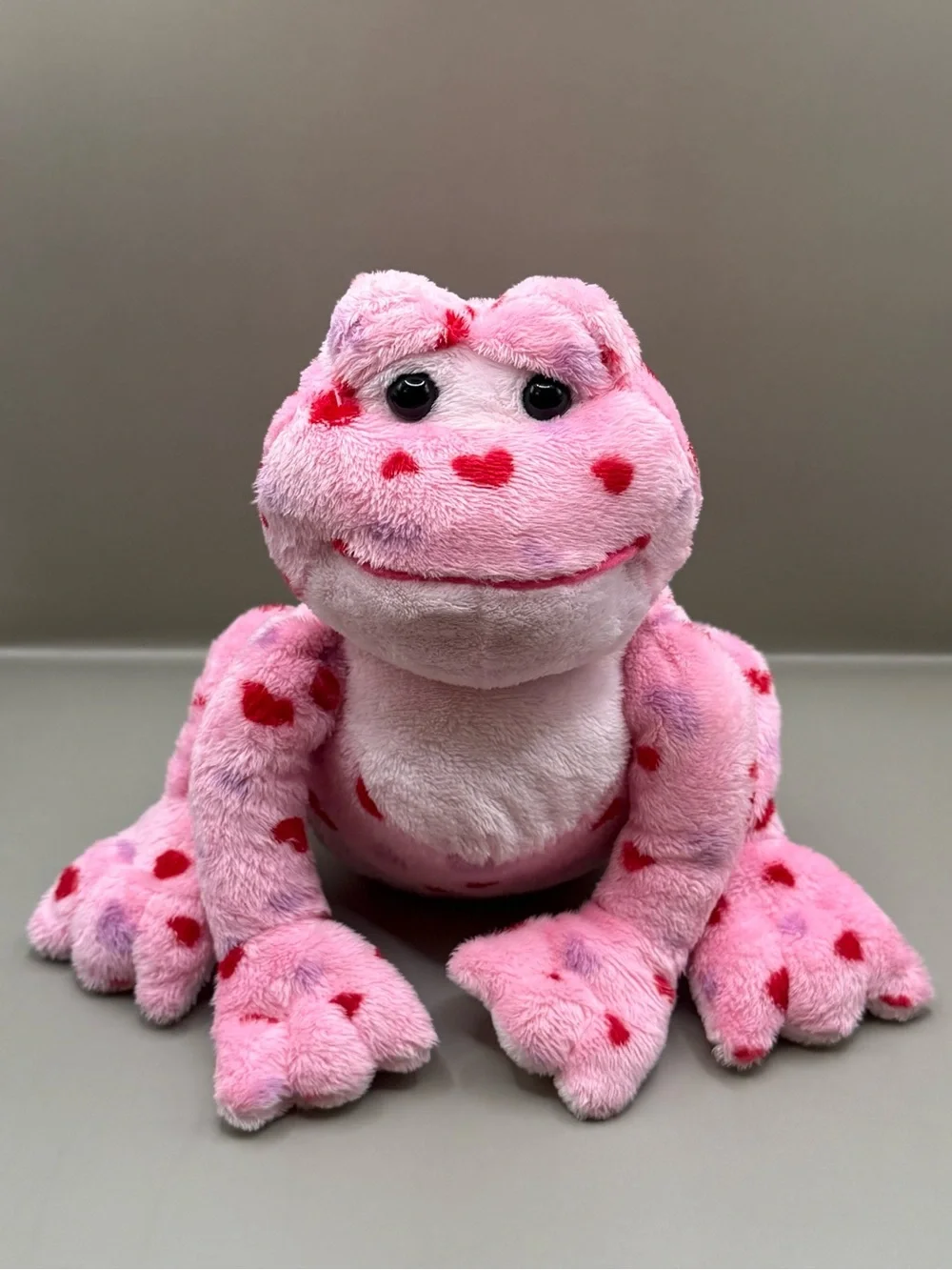 GANZ Webkinz Love Frog and Love Monkey Plush Stuffed Animal Lot NO CODE